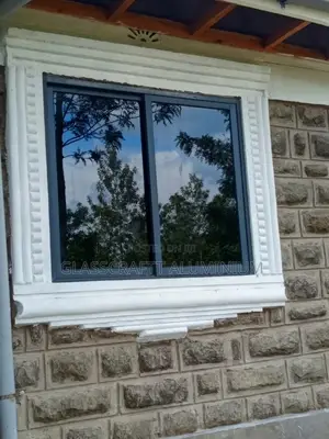 Customized Gray Aluminum Window