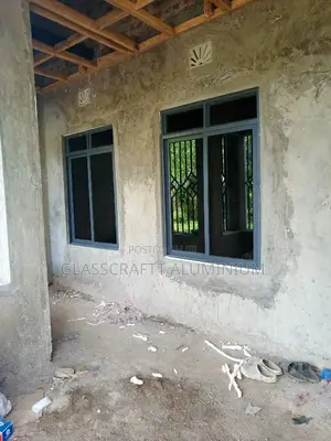 Customized Gray Aluminum Window