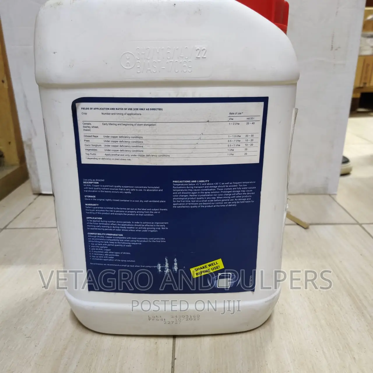 Wuxal Copper Sc