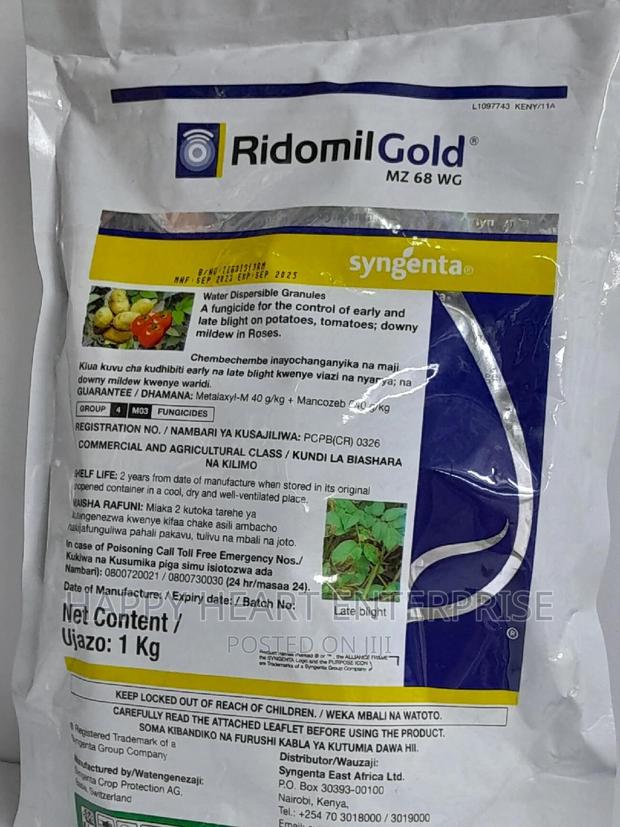 Ridomilgold Mz68wg Fungicide 1kg
