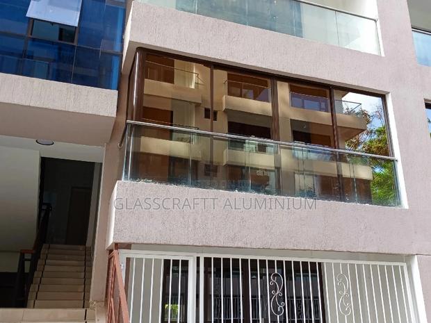 Coated Brown Aluminum Balcony Glazing - thumbnail 3