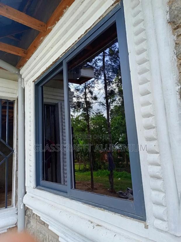 One Way Gray Sliding Window - thumbnail 4