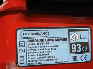 Gasoline Lawn Mower