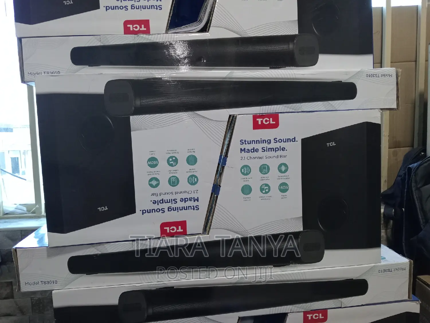 TCL 2.1 Soundbar With 160 Watts
