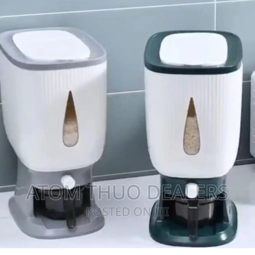 White Cereals Dispenser 