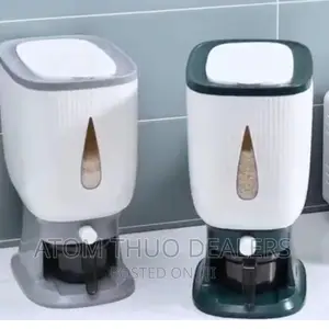 White Cereals Dispenser 