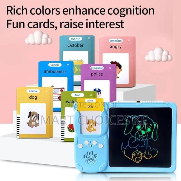 *2in1 Talking Flashcards With an LCD Writing Pad - thumbnail 2