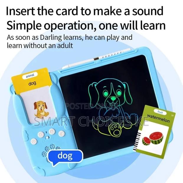 *2in1 Talking Flashcards With an LCD Writing Pad - thumbnail 3
