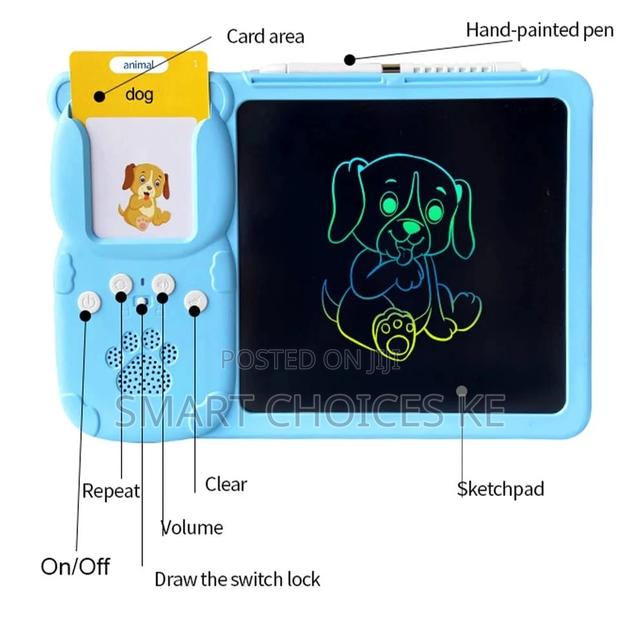 *2in1 Talking Flashcards With an LCD Writing Pad - thumbnail 4