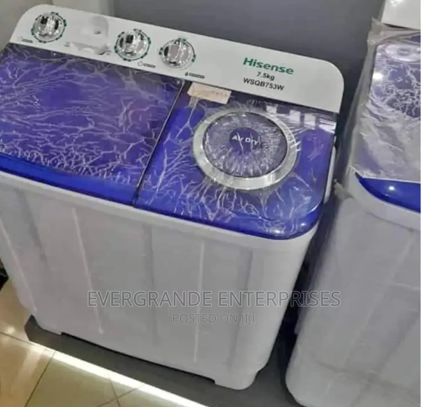 Washing Machine Washing Machine Hisense 7.5 Kg Twin Tub