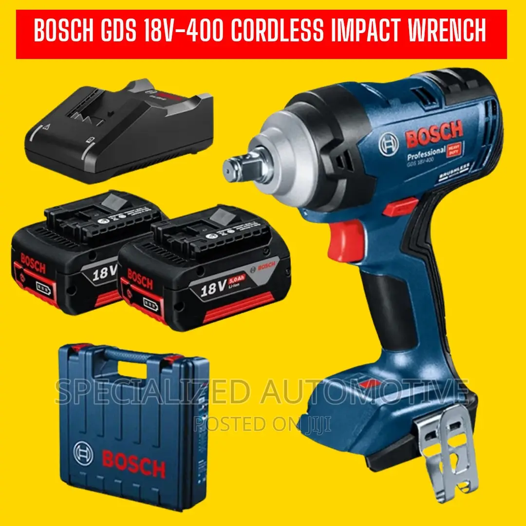 Bosch GDS 18v-400 Professional Cordless Impact Wrench