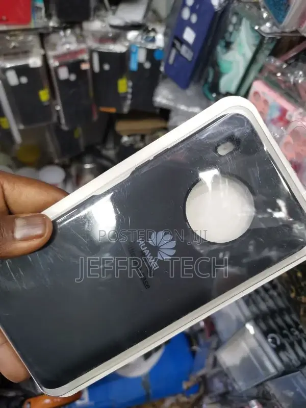 Huawei Y9a Pure Color Liquid Silicone Shockproof Full Covera