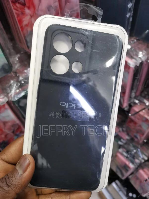 Oppo Reno 8 5G Case - Soft Flex - Black - main view