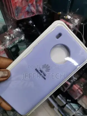 Silicone Casing With Lining for Huawei Y9a - Purple
