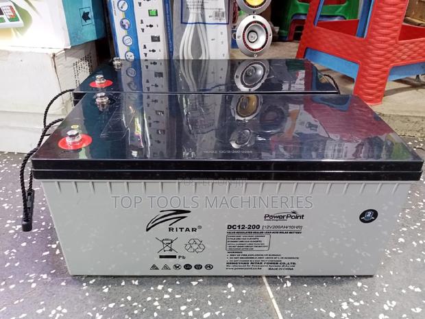 Ritar 200AH 12V Deep Cycle Battery - thumbnail 2