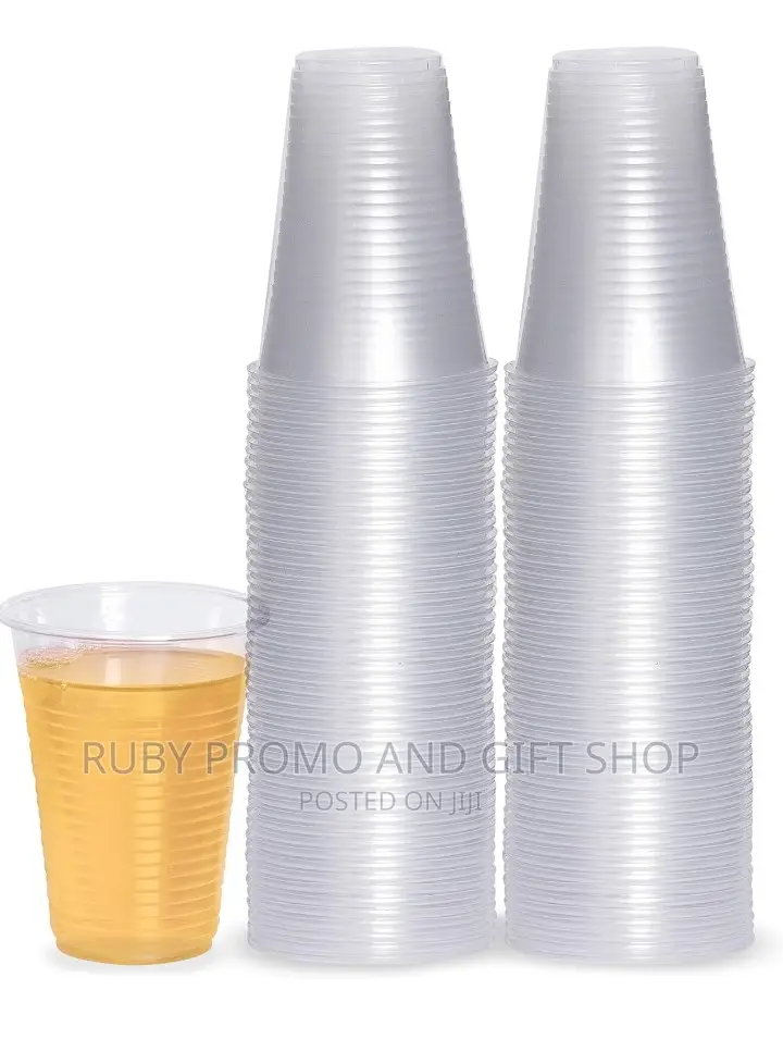 1250 Pieces 200ml Disposable Clear Plastic Dispenser Cups