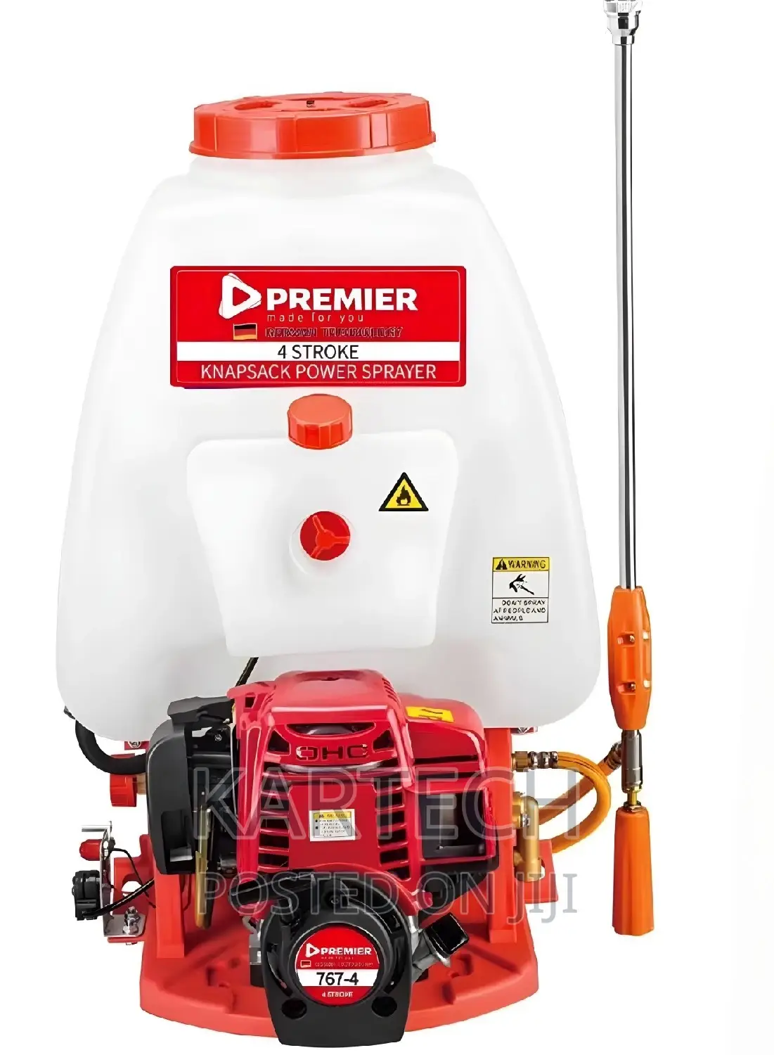 Premier 4- Stroke Knapsack Engine Sprayer -25l