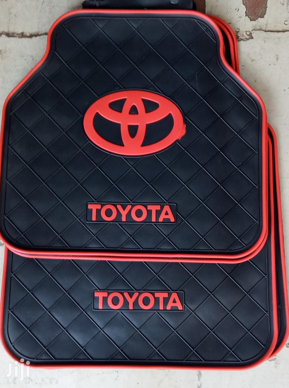 New Toyota Branded Floor Mats.