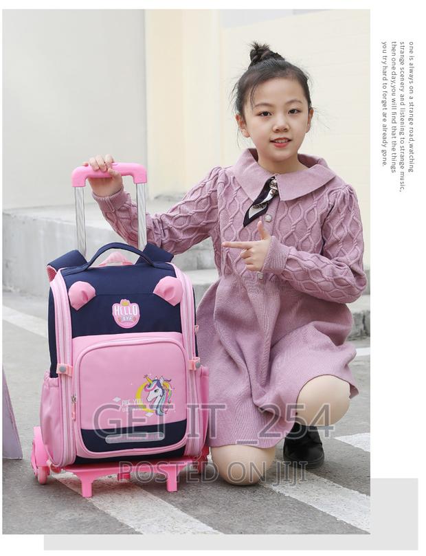 Rolling Trolley School Bag* High Capacity School Bag - thumbnail 2