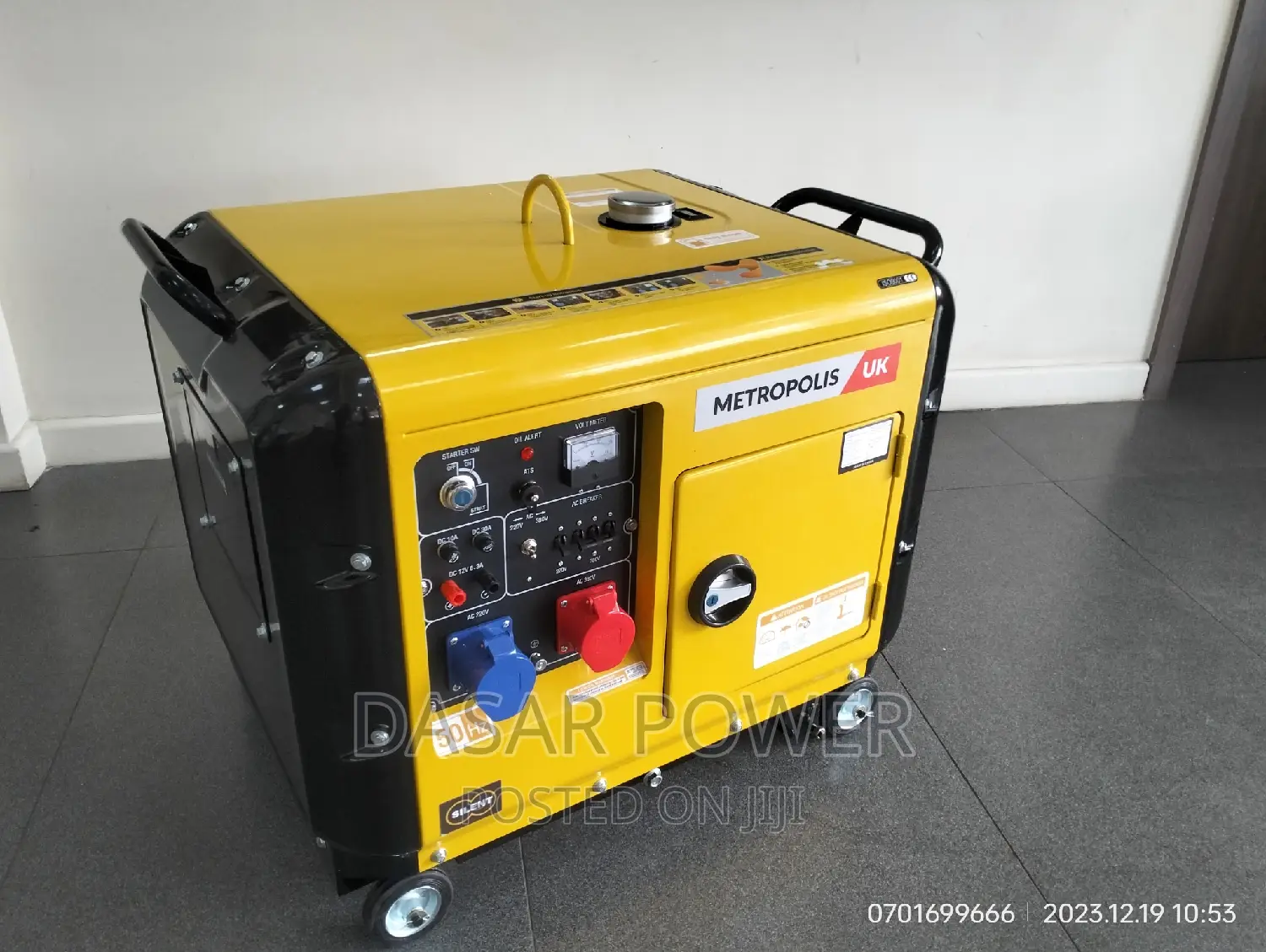 Metropolis Uk Portable Generator.