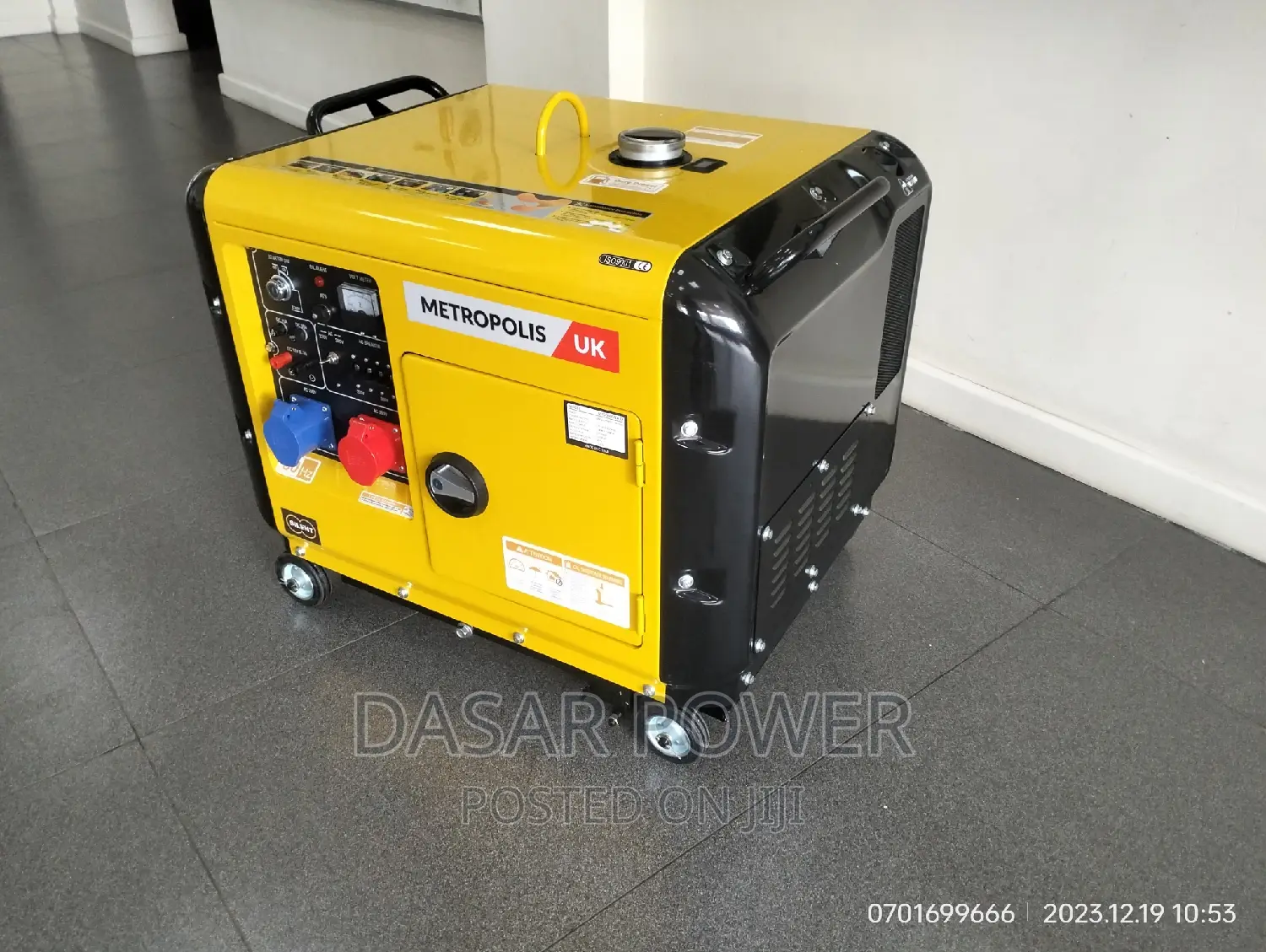 Metropolis Uk Portable Generator.