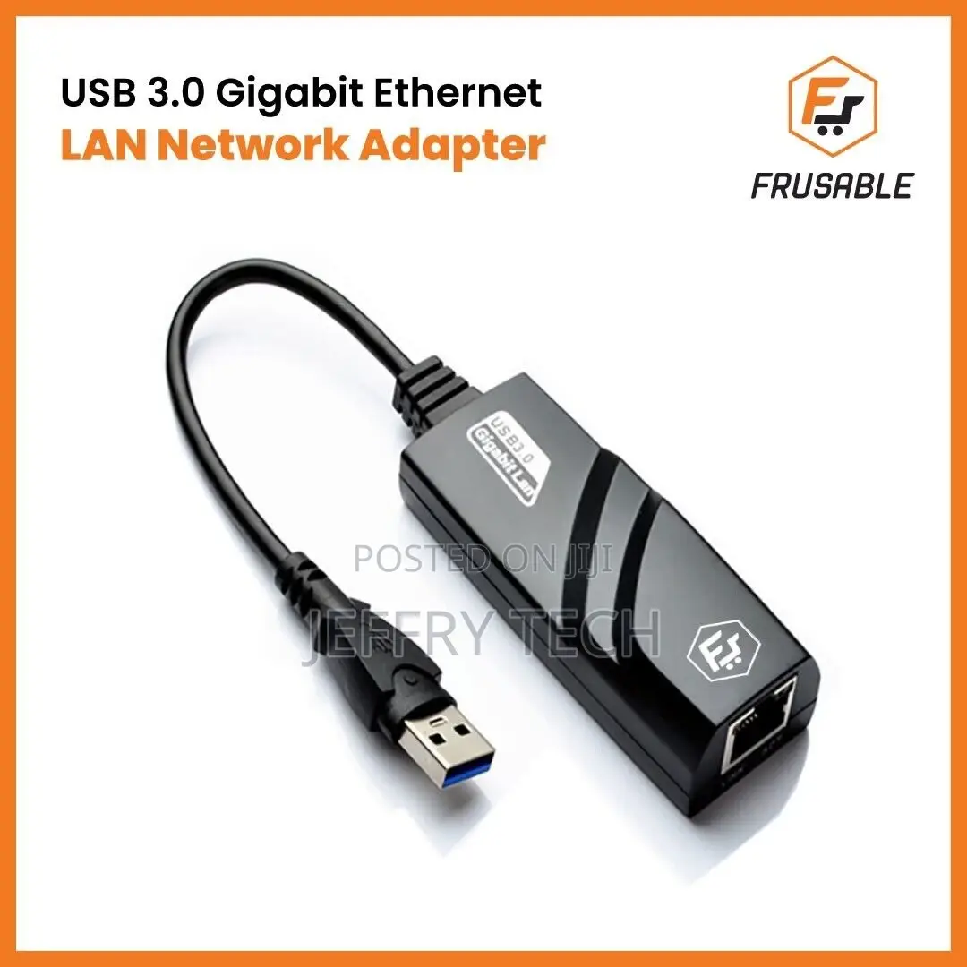 USB 3.0 Gigabit Ethernet LAN RJ45 1000mbps Network Adapter F