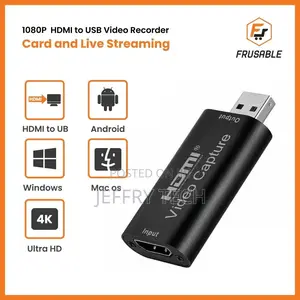 HDMI to USB Video Capture Card 1080P Recorder Phone Game Vid