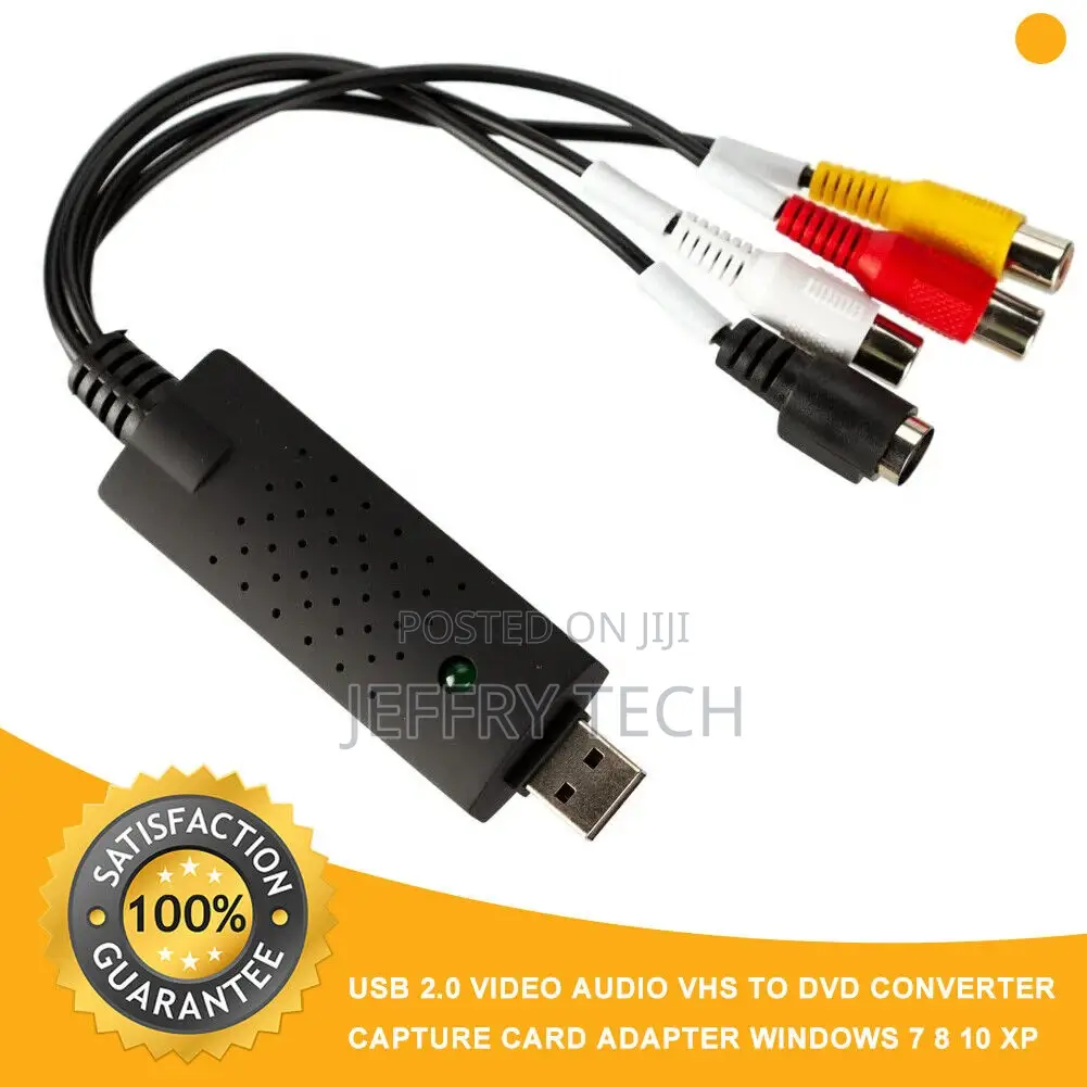 Capture Card DVD VCR PC HDD HDMI to USB 720P HD Recorder Vid