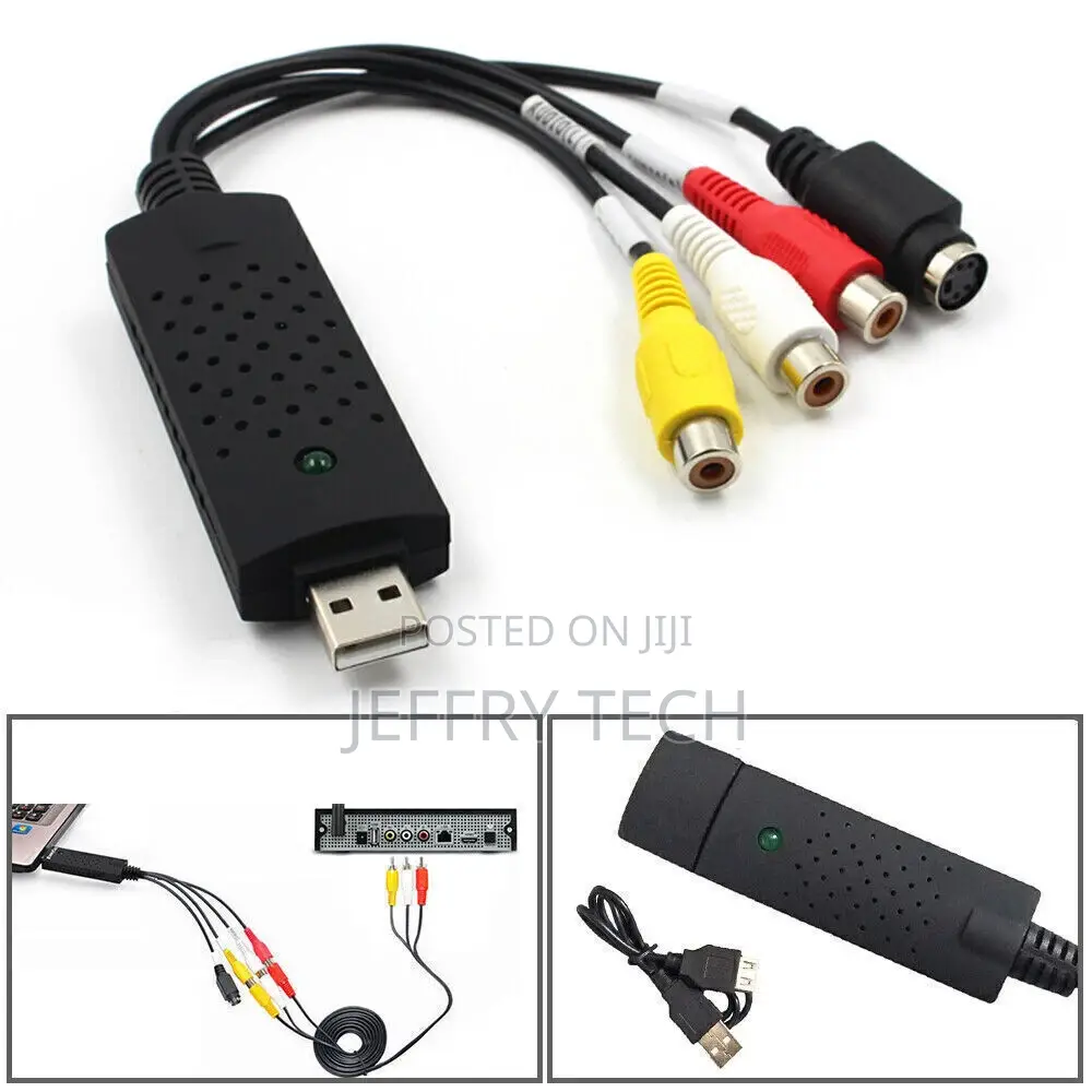 Capture Card DVD VCR PC HDD HDMI to USB 720P HD Recorder Vid