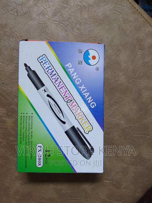 Permanent Marker Pen 12pcs - thumbnail 3