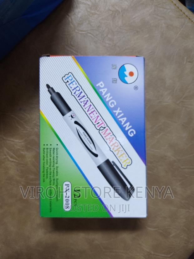 Permanent Marker Pen 12pcs - thumbnail 4