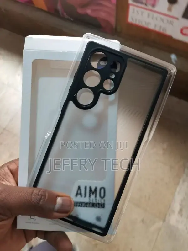 Samsung S23 Ultra Transparent Back Cover Aimo