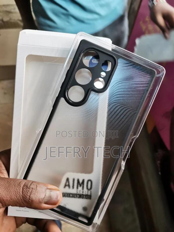 Samsung S23 Ultra Transparent Back Cover Aimo - thumbnail 3
