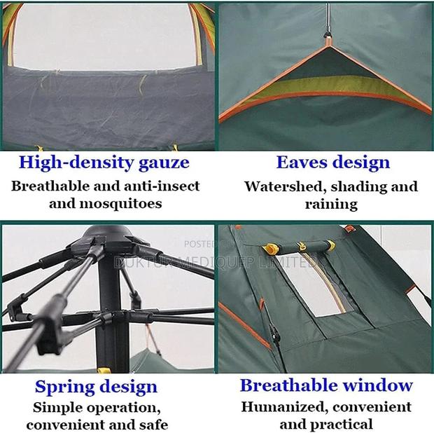 3 Person Automatic Tent Double Layer Waterproof Tent - thumbnail 5