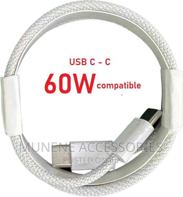 Apple 60W Usb-C Charge Cable (1M) Braided Super Fast Data - main view