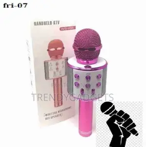 Wireless Speaker Karaoke Portable Microphone for Kids
