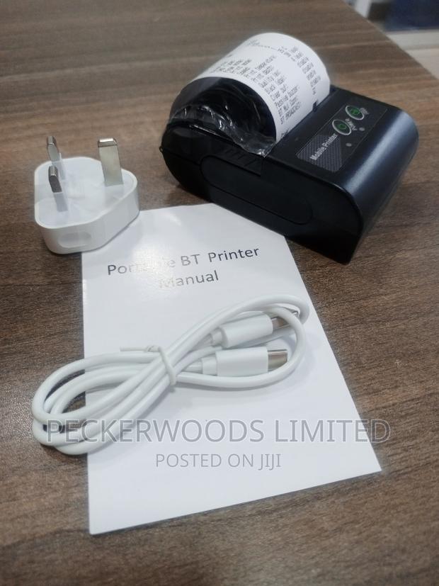 Mini Bluetooth Printer Energy Efficiency - main view