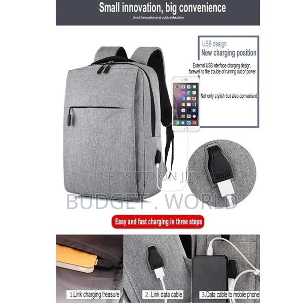Sleek Laptop Backpack - main view