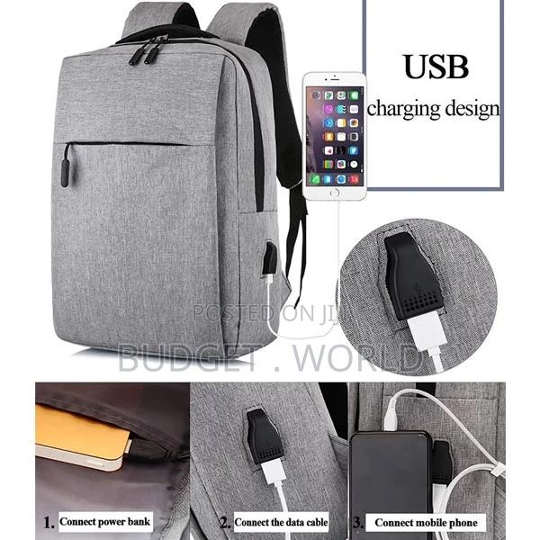 15-17 Inch Laptop Waterproof Backpack Male School Book Bag