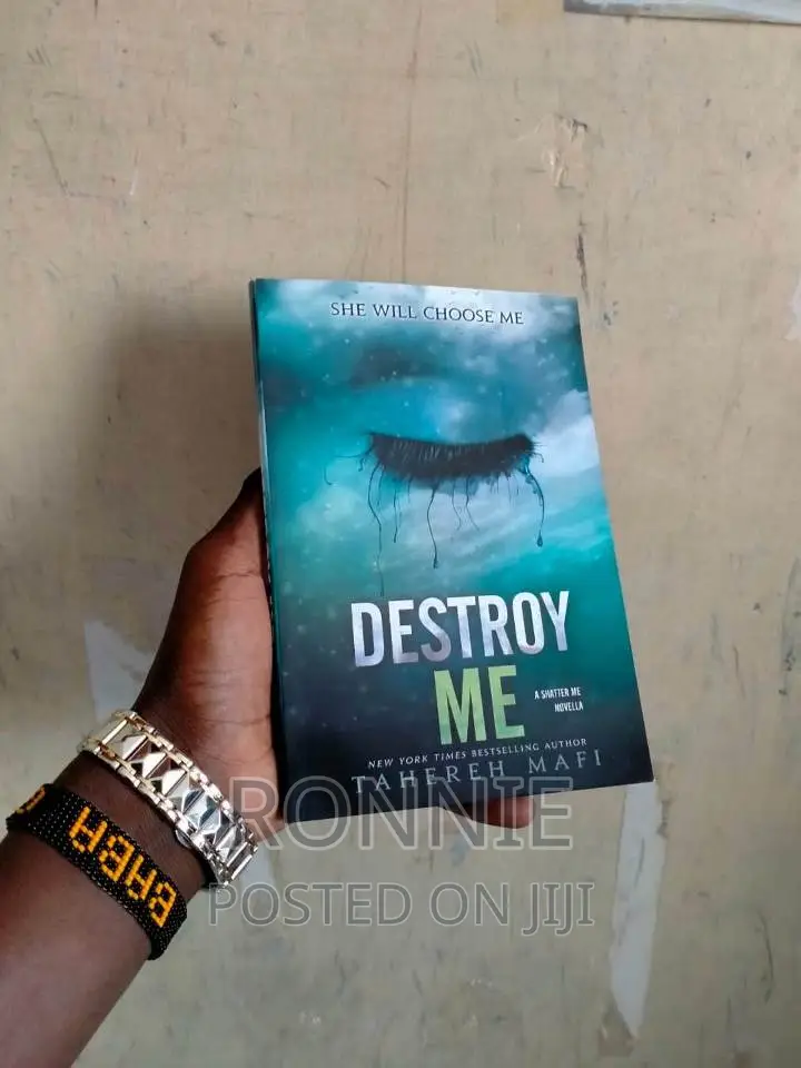Destroy Me Book by Tahereh Mafi