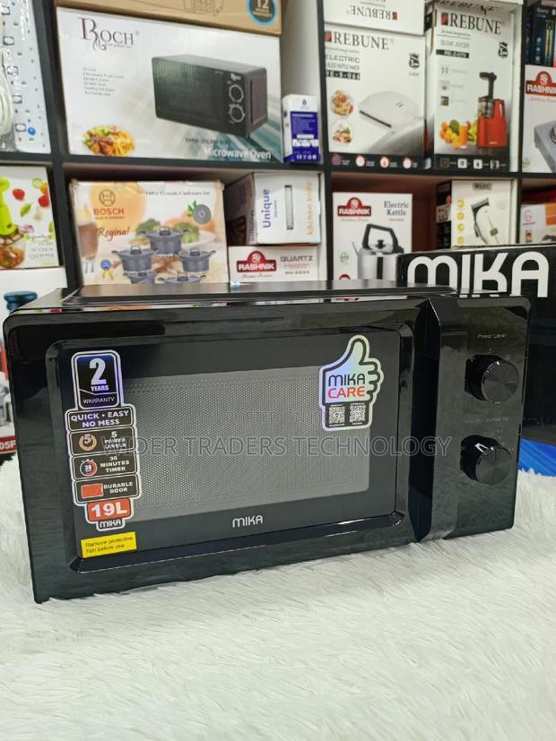 Mika Microwave Oven, 20L, Black MMWMSKH2012B - main view