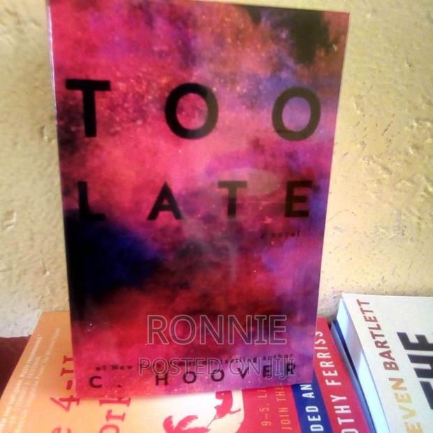 Too Late:Book by Colleen Hoover