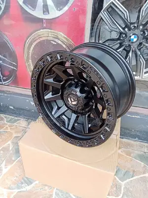 Rims Size 15/6/139 Black Tititi Offset