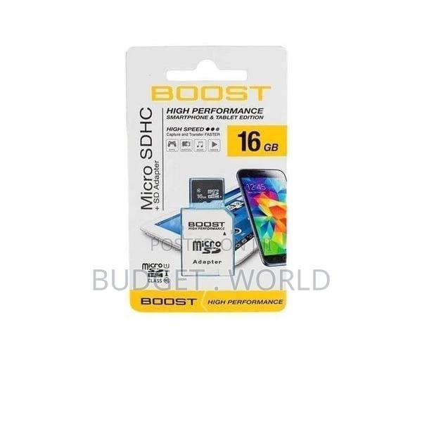 16GB Micro SD- Boost Memory Card Good Quality - main view