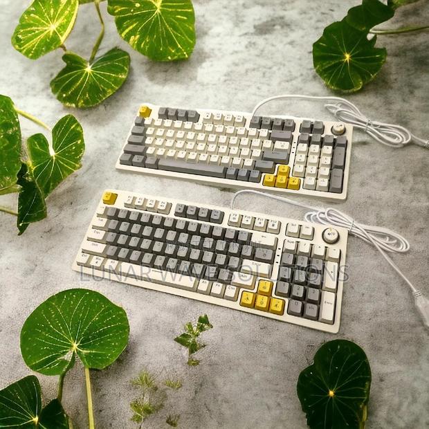Ergonomic Backlit Mechanical Keyboards - main view