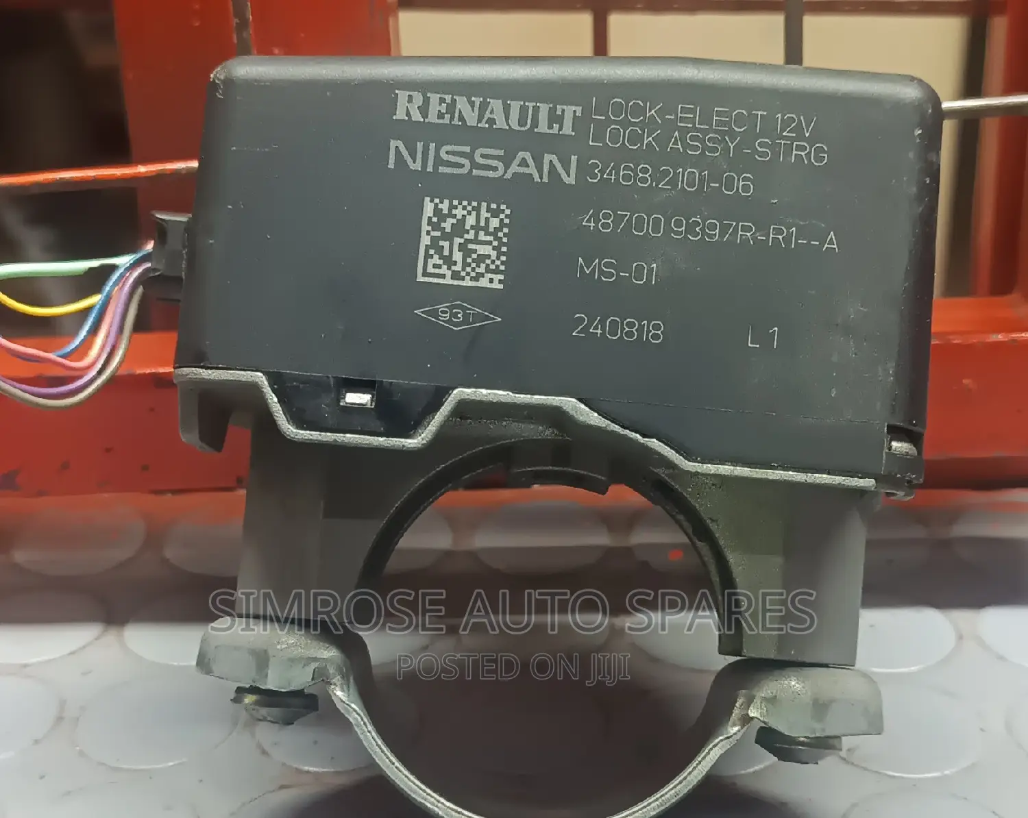 Renault/Nissan Steering Lock.