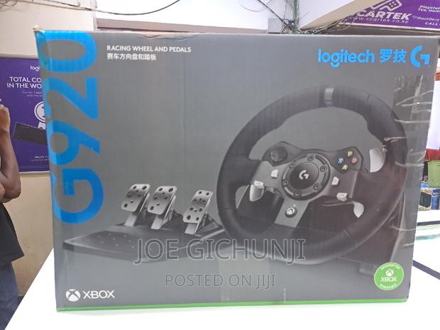 Logitech G920 Steering Wheel And Pedals For Xbox And PC