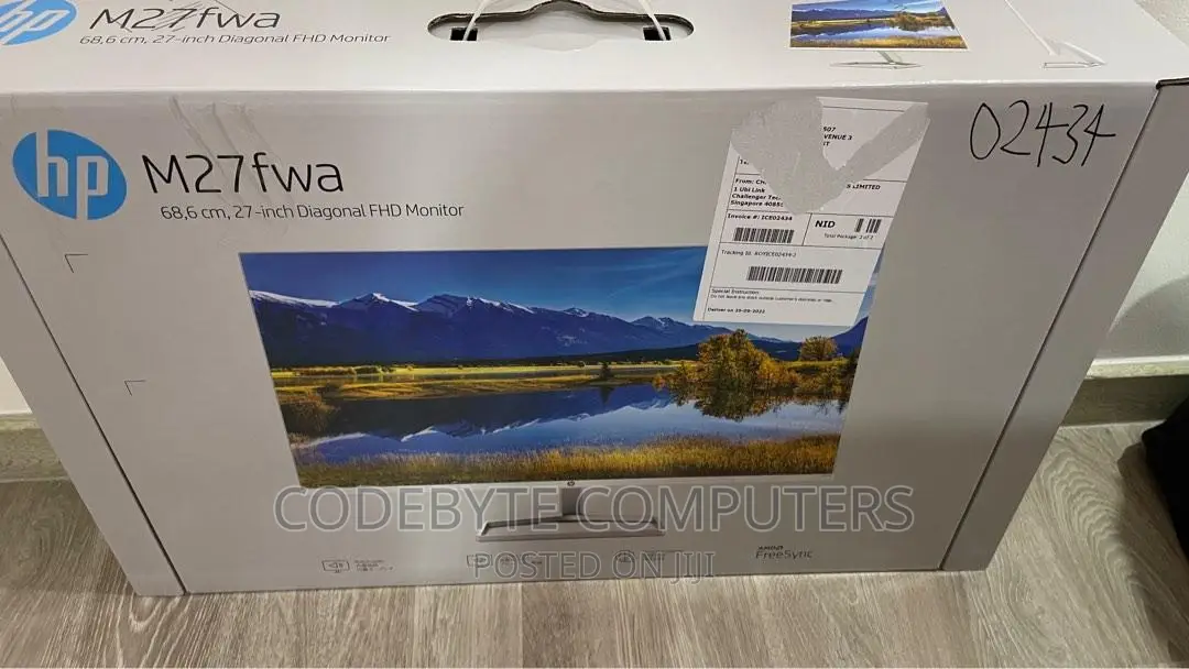 Hp M27fwa (27′′ ) FHD Ips Monitor With Audio – 356d5a