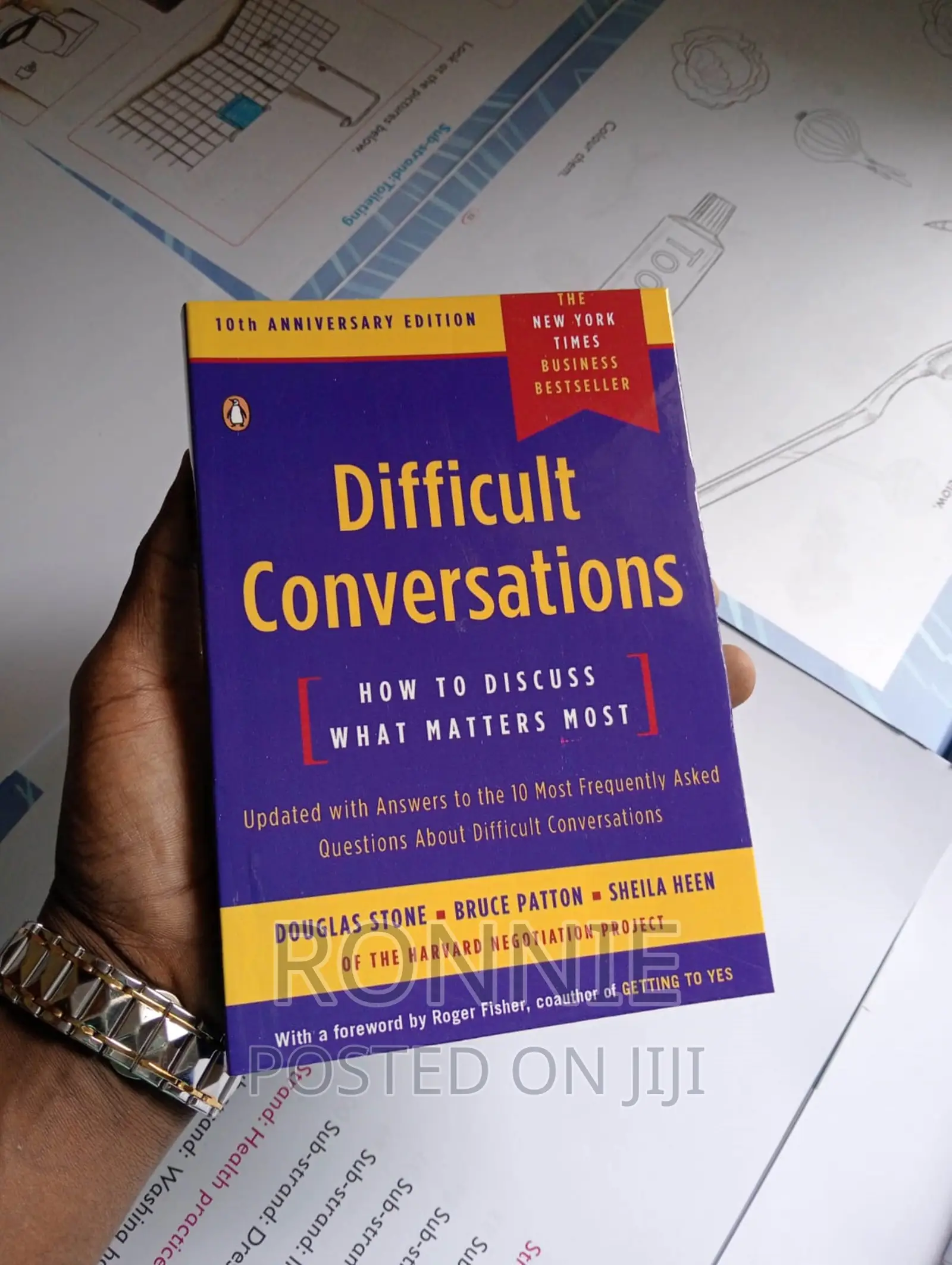Difficult Conversations Book by Bruce Patton, Douglas Stone,