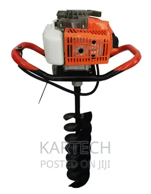 Heavy Duty Earth Auger With 3 Drill Bits